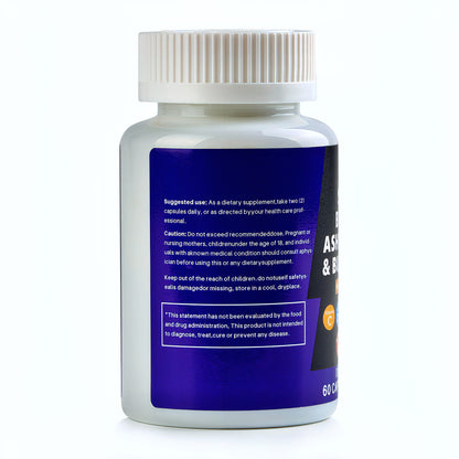 All-in-One Sea Moss, Black Seed, Ashwagandha & Burdock Root Supplement