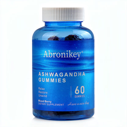 Ashwagandha Gummies: Mixed Berry Dietary Supplement