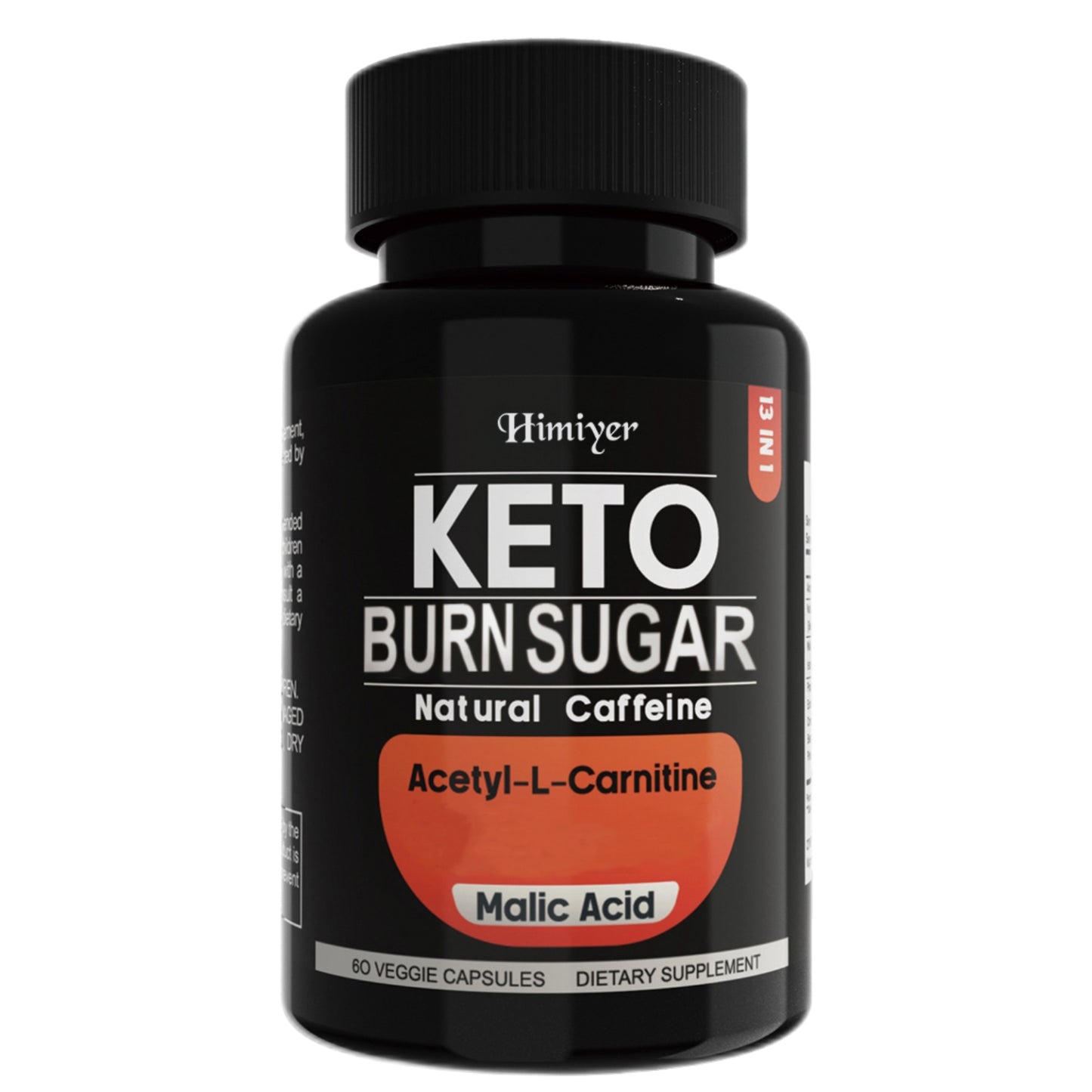 Keto Burn Sugar Natural Caffeine Veggie Capsules