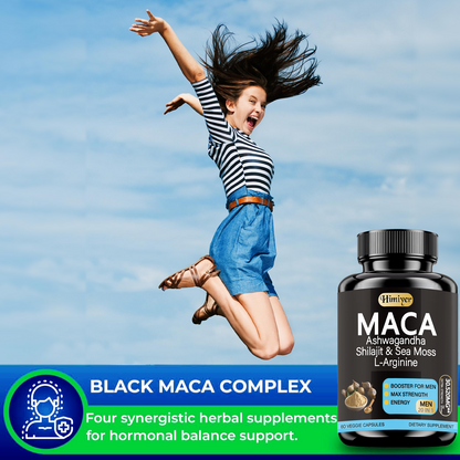 Maca & Ashwagandha Power Blend with Sea Moss