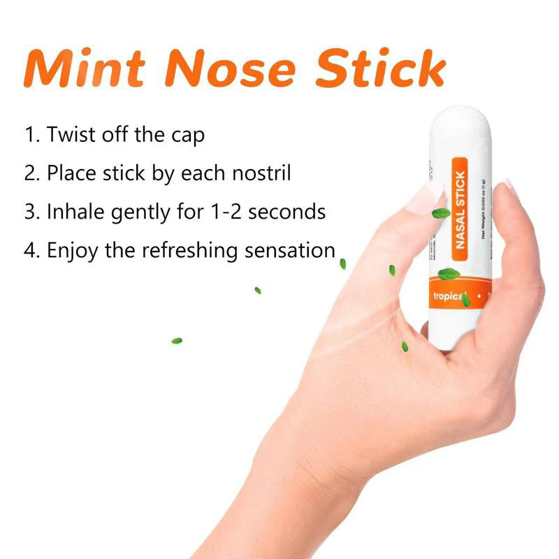 Nasal Stick (4-Pack) - Multi-Flavor Variety for Refreshing Relief