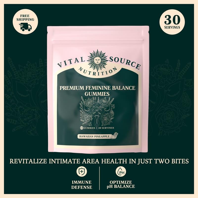 Premium Feminine Balance Gummies: Your Daily Wellness Boost